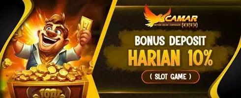 Bonus Deposit Harian 10% Setiap Hari promotion